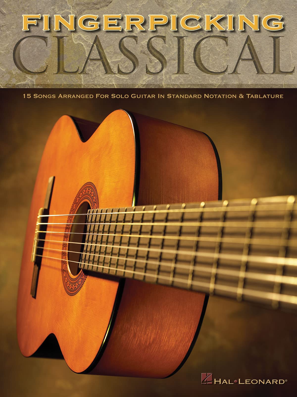 Fingerpicking Classical 15 Songs Arranged for Solo Guitar in  by UNKNOWN