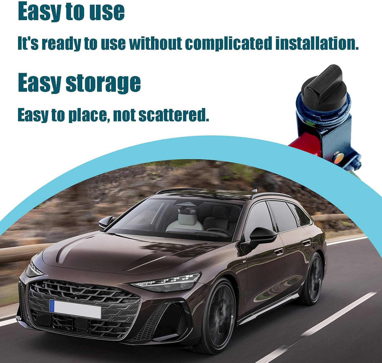 4pcs Rubber Jack Pad Support Adapter Point Trolly Jacking Pucks Trolly Car Removal Repair Tool for Audi TT RS R8 A6