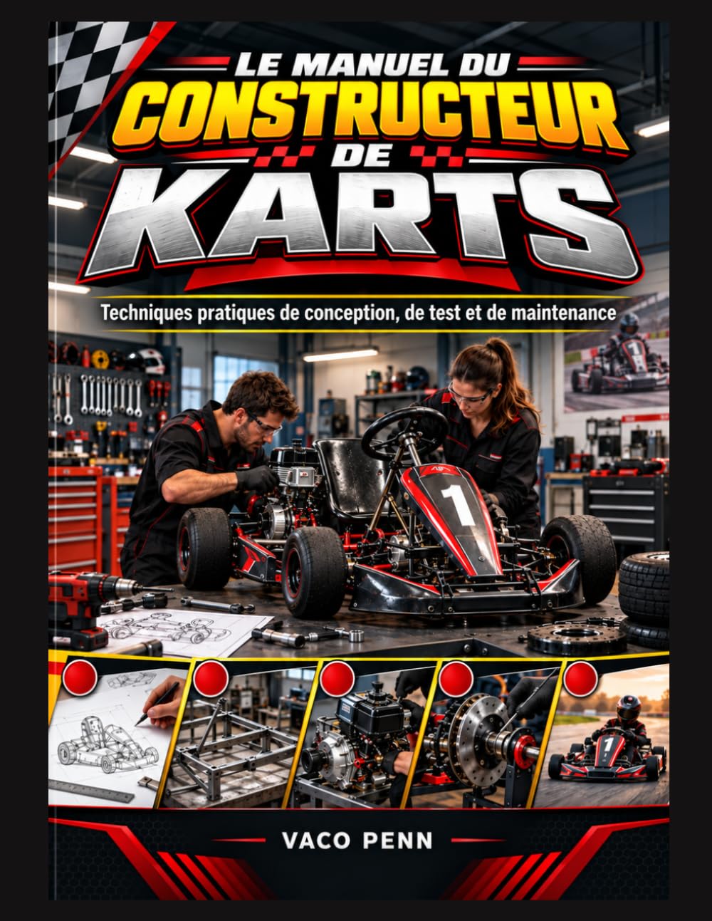 LE MANUEL DU CONSTRUCTEUR DE KARTS: Techniques pratiques de conception, de test et de maintenance