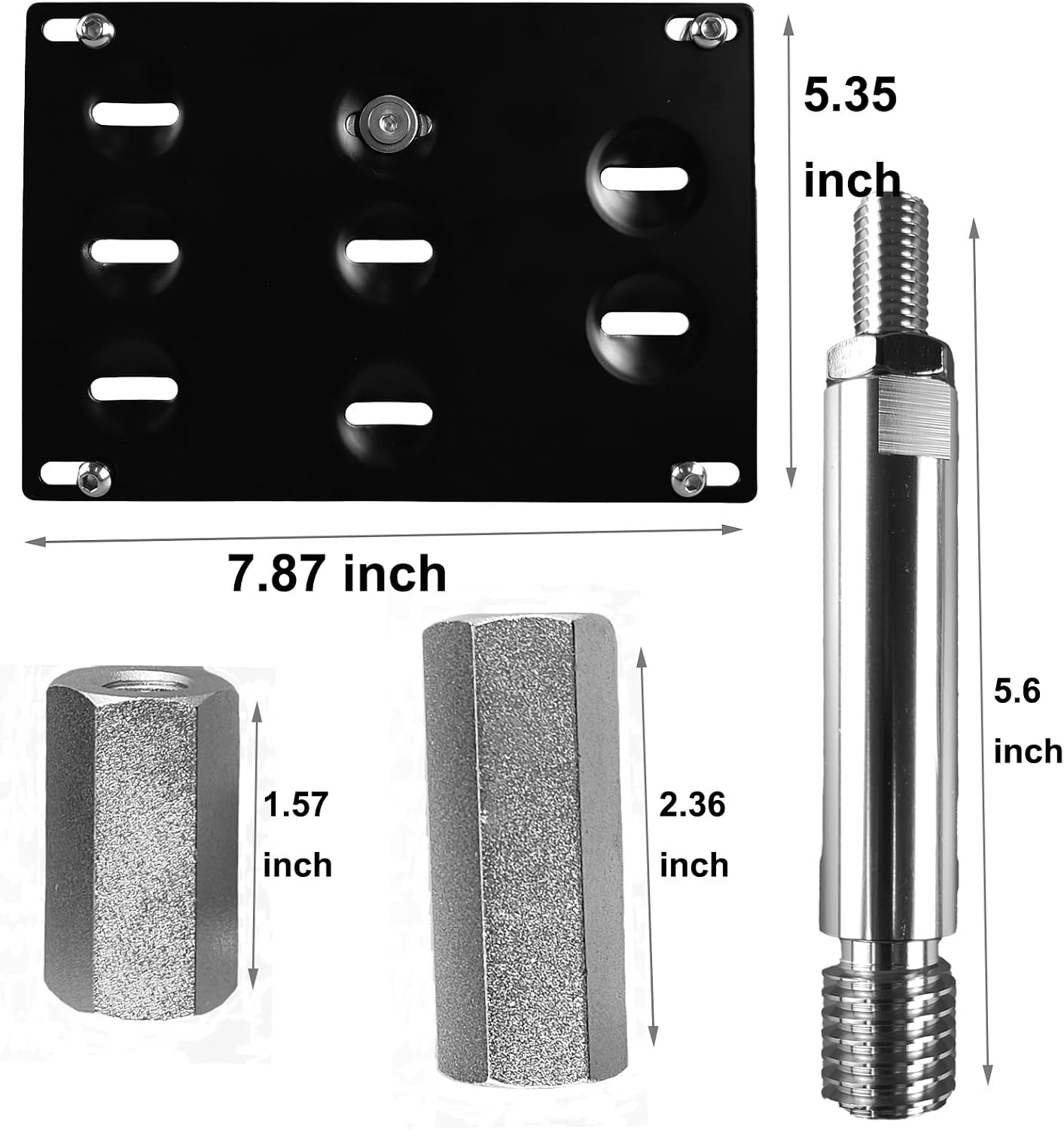 License Plate Holder Front Bumper Tow Hook License Plate Mount Bracket Holder Bolt Kit Fits Mercedes C-Class E-Class S-Class Glk-Class Ml-Class Gla-Class Glc-Class Glem-Class M-Class