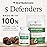 Real Mushrooms 5 Defenders - Adaptogenic Mushrooms Complex with Chaga, Reishi, Turkey Tail, Maitake & Shiitake for Wellness Support - Mushroom Beta Glucan Capsules - 90 Count