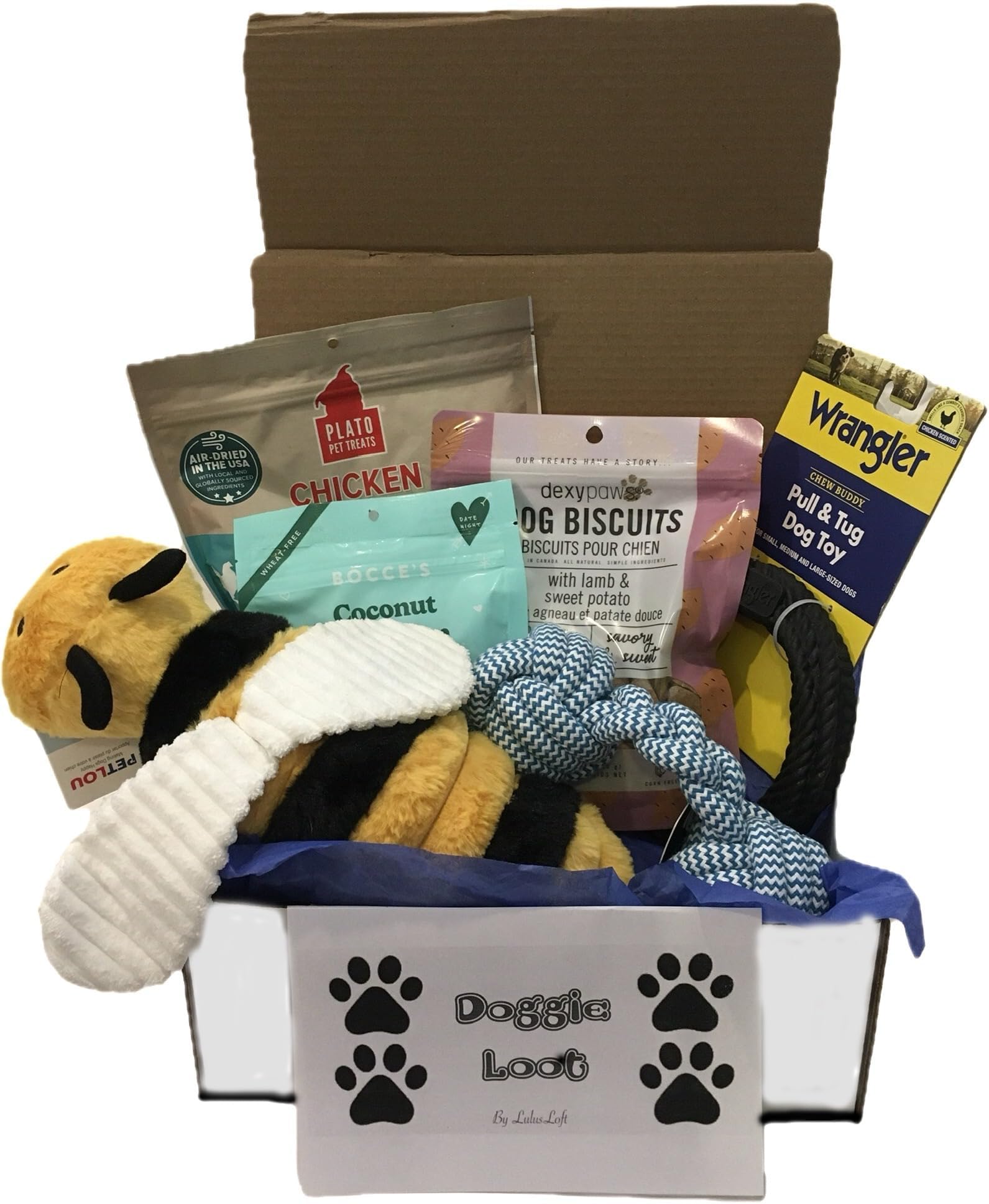 Doggie Loot Six Piece Variety Gift Set