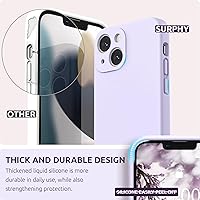 Vista 137 de SURPHY Compatible con iPhone 13 Mini Funda con Protector de Pantalla, (Protección de Cámara y Forro de Microfibra Suave) Funda de Teléfono