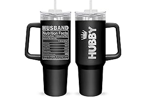 Personalized Men's Valentine's Day Gift: Insulated Tumbler for Your Beloved