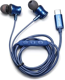 ZedPunch Gaming Type-C Wired Magnetic Earphone with HD Mic, 3-Button Control, Premium Sound Quality, Powerful Heavy Deep B Price In India