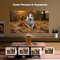 Vista 5 de Caydo P1 Art Projector with Exclusive Drawing App for Artists, Portable Auto Focus & Keystone LED Projector for Drawing and Tracing, 4K Support