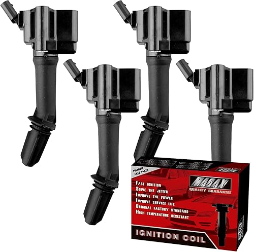 Vista 31 de Juego de 6 bobinas de encendido compatibles con Nissan Infiniti Maxima Quest Pathfinder Murano Altima Q50 QX60 FX35 3.5L V6 UF550