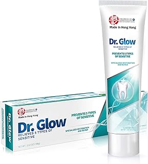 Sensitive Toothpaste for Adults - Fluoride Free Hydroxyapatite Remineralizing Toothpaste for Enamel Repair and Teeth Crack Repair, Minty