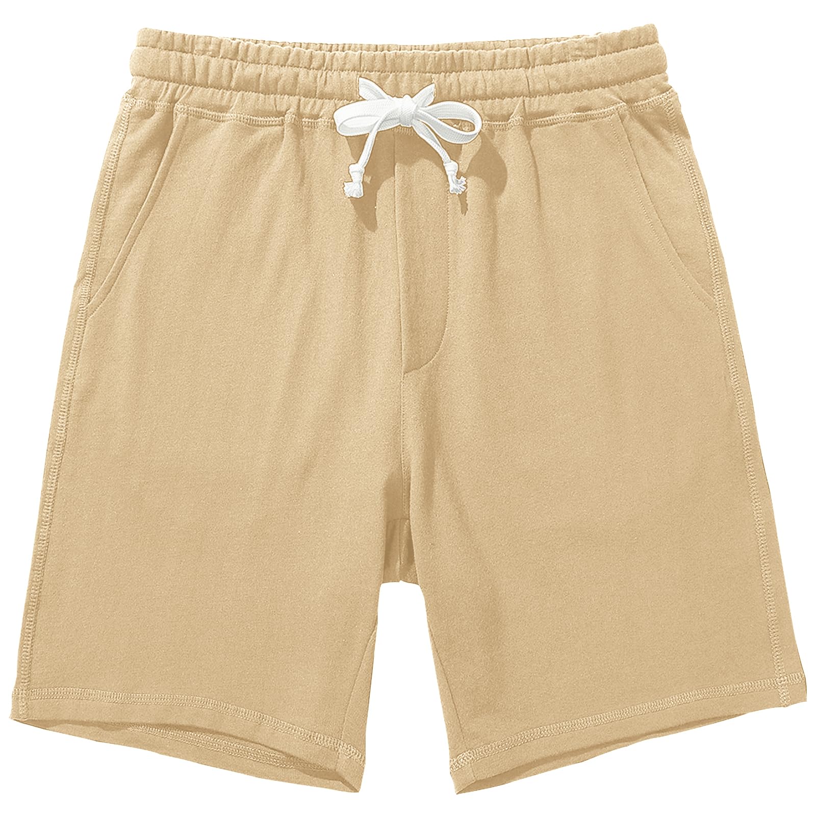 Amy Coulee Jogginghose Herren Kurz - Baumwolle Sport Shorts Mit Taschen