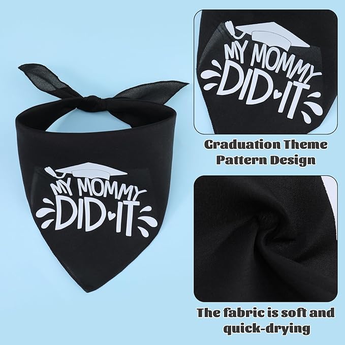 Gorra y Toga de Graduación para Perro con Borlas Doradas 2026 miniatura 3