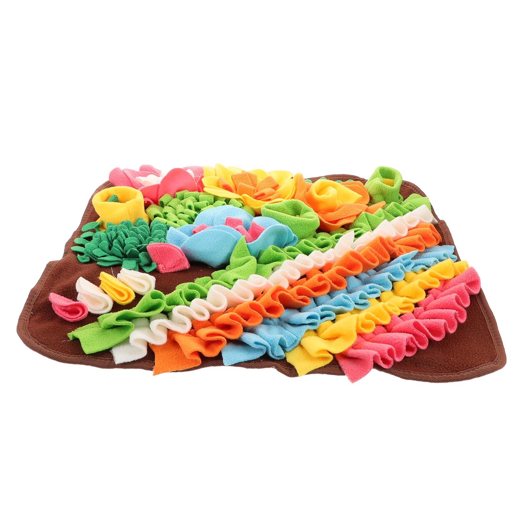 SUPVOX Dog Sniffle Mat Cat Feeding Pad Sensory Blanket Training Mat Durable Fleece Easy to