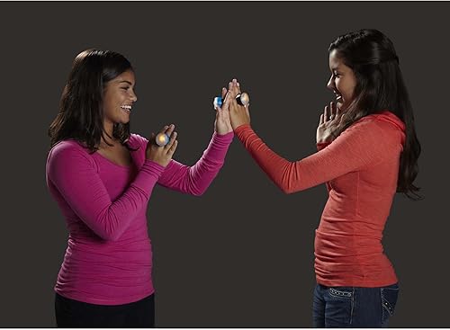 Miniatura 4 de Hasbro Gaming Twister Rave Ringz Game, Negro