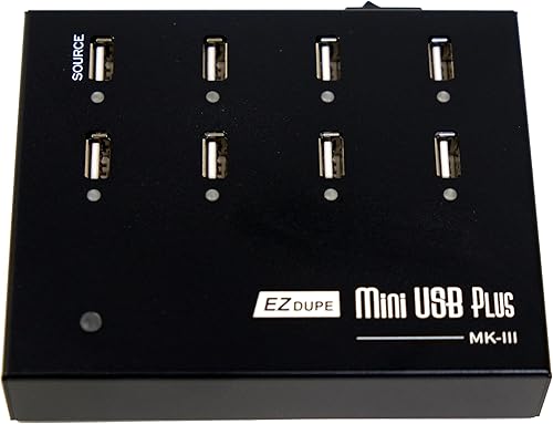 Miniatura 7 de EZ DUPE Duplicador USB 1 a 9 - USB independiente 2.03.03.1 Flash Media Thumb DriveUSB Hard Drive Compact Cloner Copiadora y borrador
