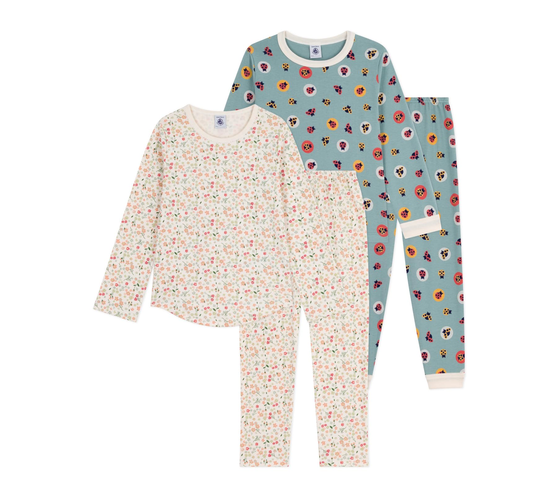 Promo Lot De 3 Bodies Bébé Petit Bateau chez Hyper U