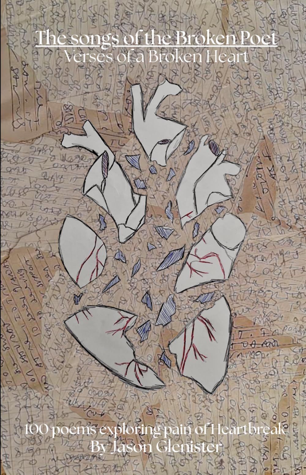 The Verses of the Broken Heart: A poetry anthology exploring the pain of heartbreak (The Broken Poet series)