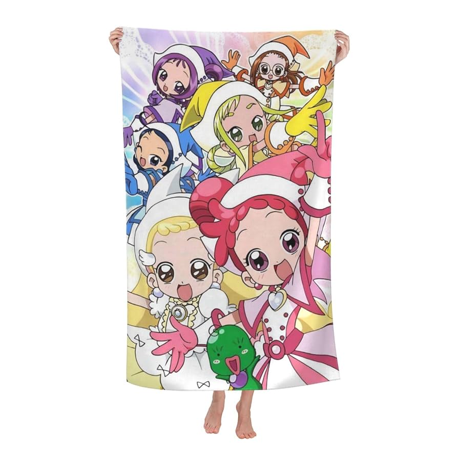 Amazon｜おジャ魔女どれみ (9) マイクロファイバー バスタオル