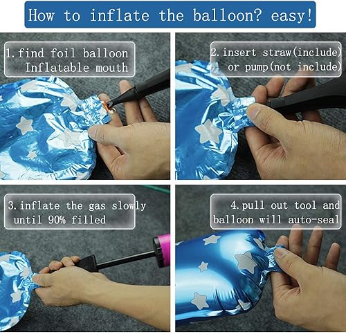 Miniatura 4 de Tellpet Cartel de graduación con globos de felicitaciones de oro rosa para decoración de fiesta de graduación, 17 pulgadas