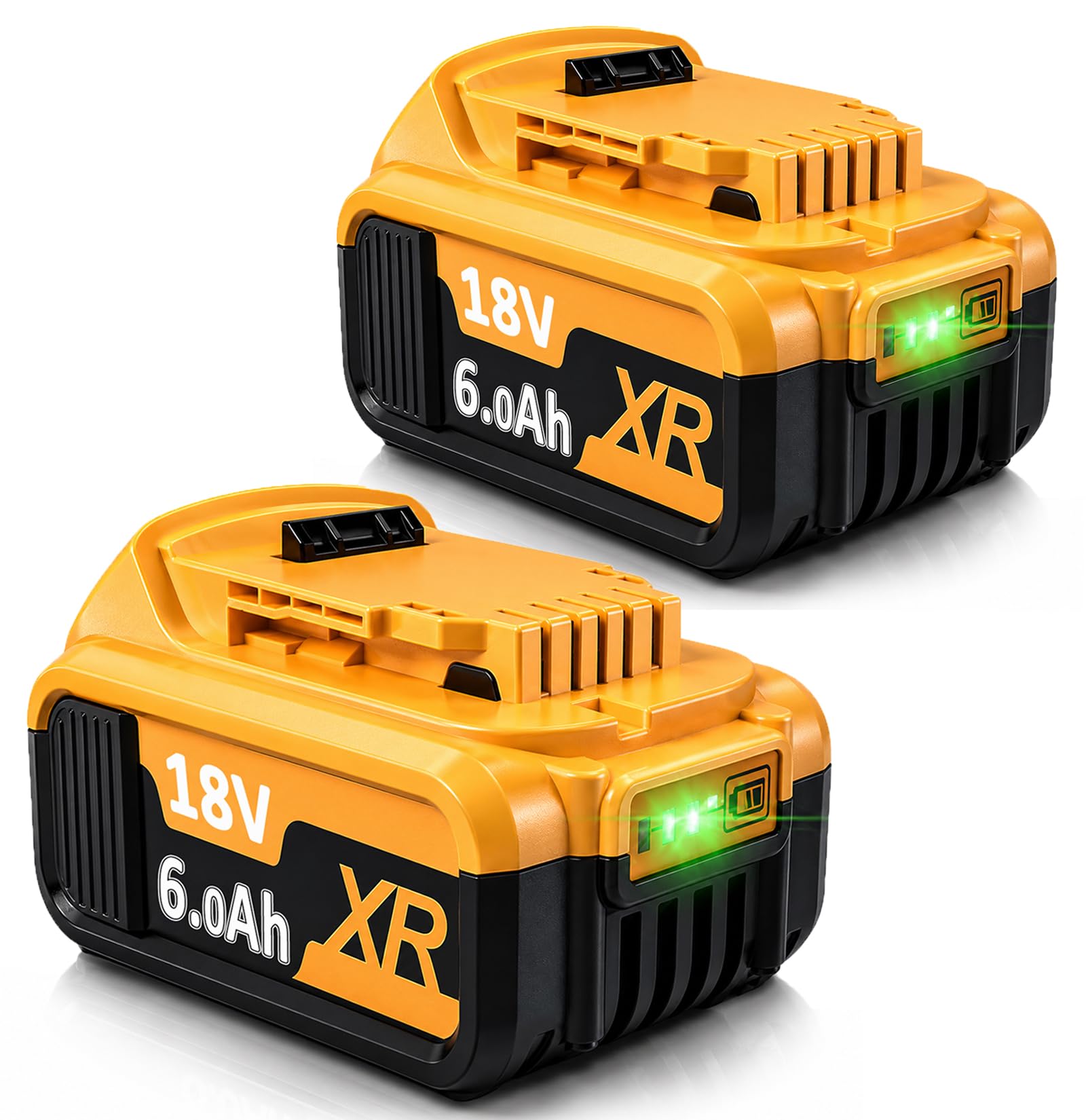 2X 18V replacement battery for dewalt 18V batteries DCB182 DCB184 DCB200 DCB184 DCB101 DCB107 DCB112 DCB105 DCB115 DCB203 battery for power tools