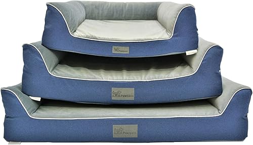 Pawiyans Cama ortopédica para perros extra grandes, sofá cama grande impermeable para mascotas con funda extraíble lavable a máquina, forro