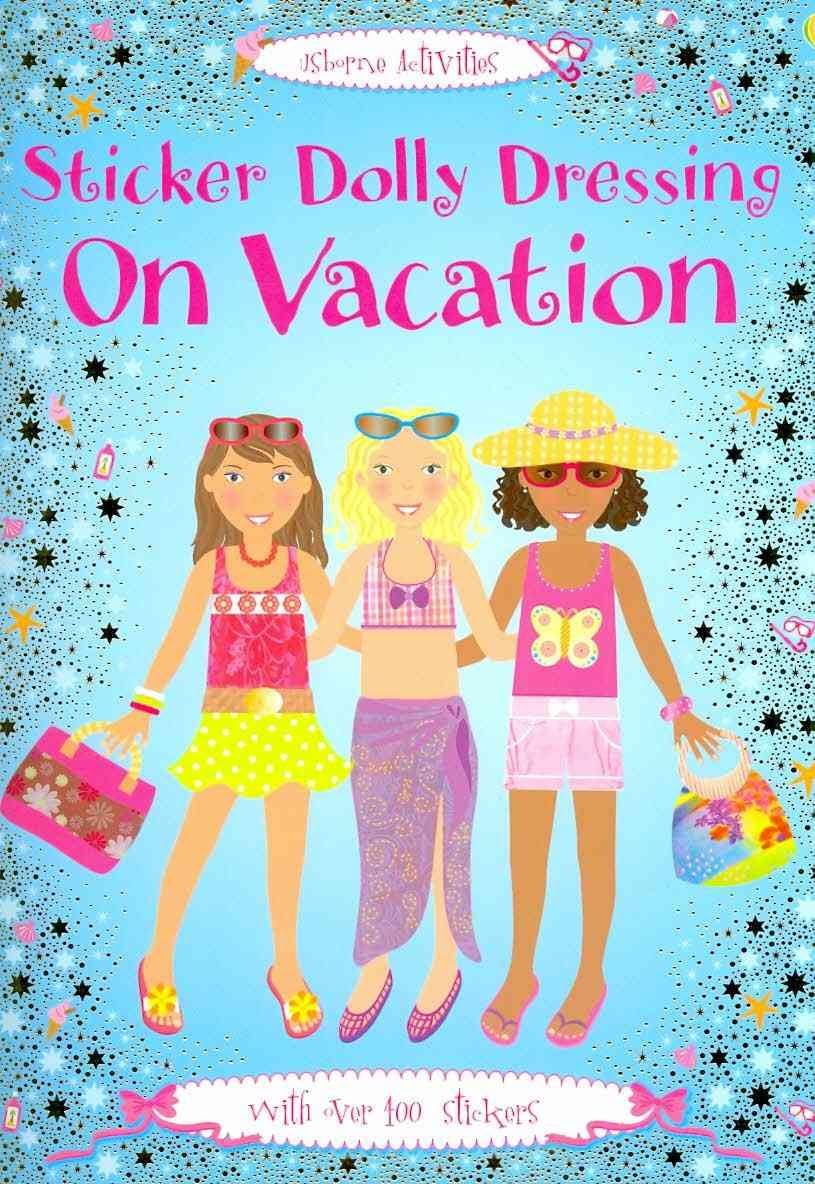 Sticker Dolly Dressing on Vacation