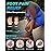 Plantar Fasciitis High Arch Support Insoles for Men Women, Work Boot Shoe Inserts for Women, Arch Support Inserts for Men-Orthotic Insert for Flat Feet, Absorb Shock(M-Light Blue) 220+ lbs