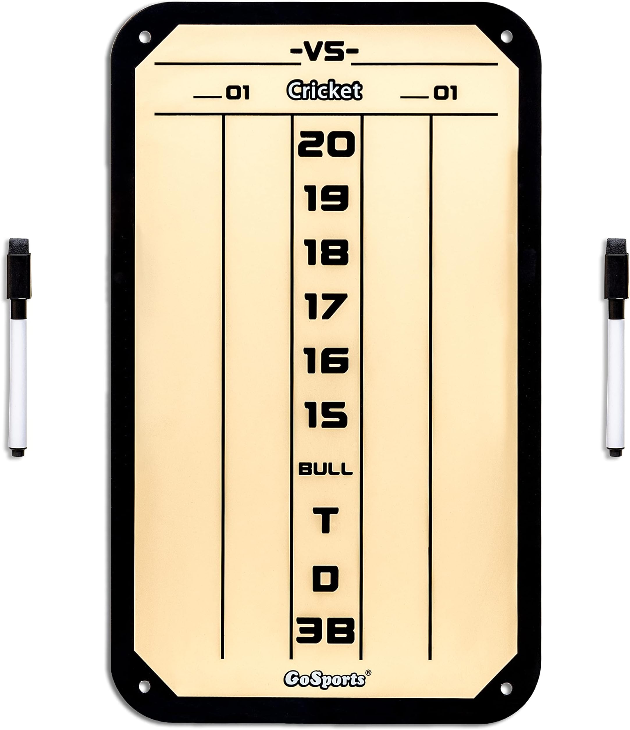 Dry-Erase Darts Scoreboard
