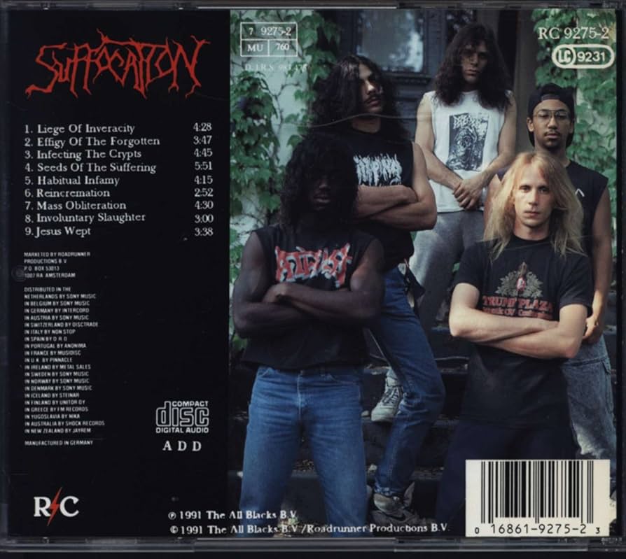 サフォケーション　ソウルズ・トゥ・デニー SUFFOCATION デスメタル Amazon.co.jp: ソウルズ・トゥ・デニー: Music