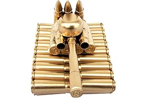 Treasure Gurus Bullet Shell Casing Shaped Army Tank