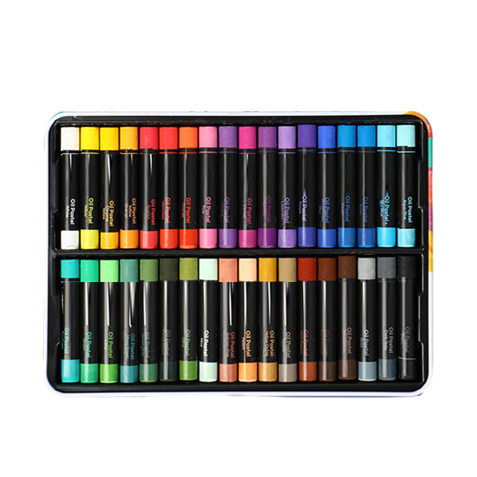 Professionelles Ölkreide-Set, 12/24/36/48, weiche Ölkreiden, Pastellkreiden, Künstler, Kunstbedarf für Kinder, Kunst, Malen, Skizzieren, Malstäbchen