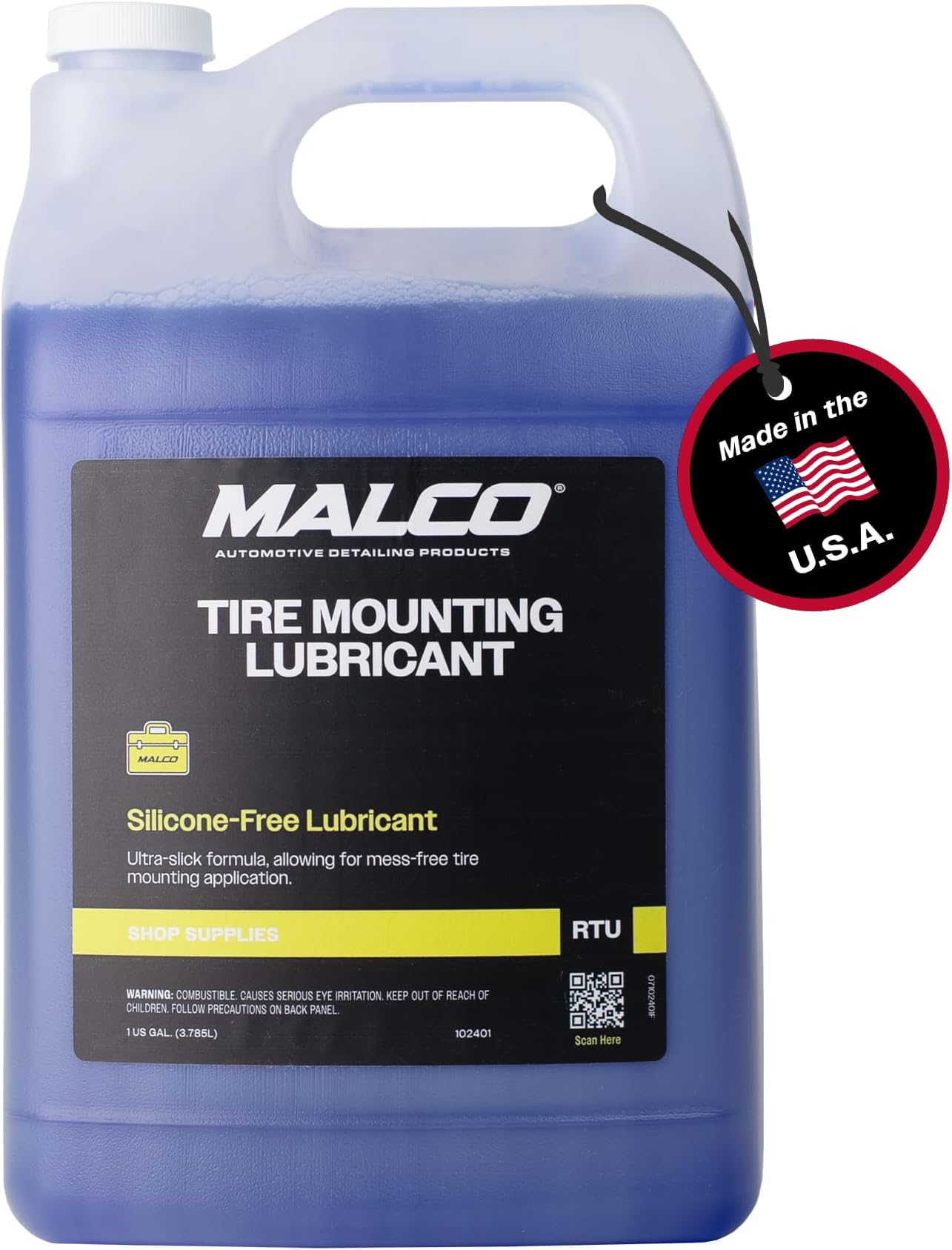 Malco Tire Mounting and Demounting Lubricant with Applicator, 1 Gallon