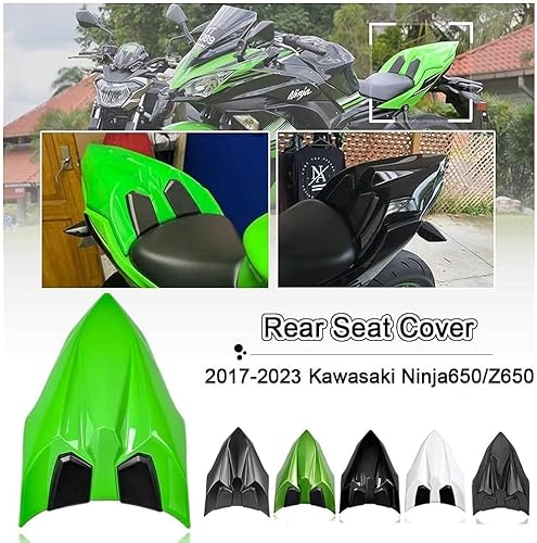 Miniatura 4 de Cubierta de asiento de pasajero trasero de motocicleta para K.awasaki Ninja650 Ninja 650 Ninja-650 Z650 Z 650 Z 650 Z-650 Z-650 Accesorios 2017 2018