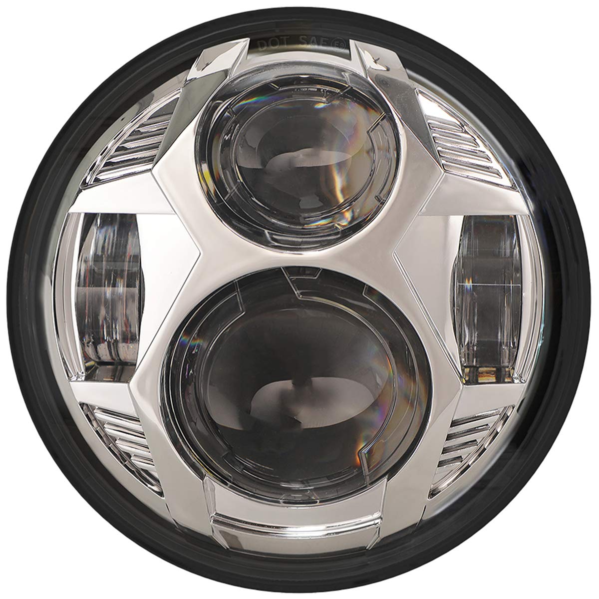 Amazon.co.jp: AUDEXEN 5.75インチ ラウンド LED ヘッドライト 51W 5-3