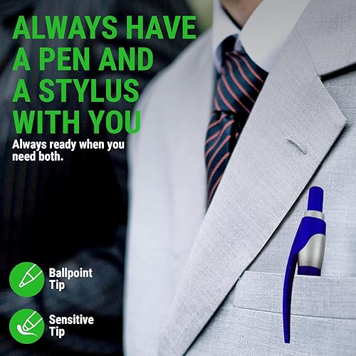 Miniatura 7 de Lápiz óptico para pantallas táctiles, bolígrafo con bolígrafo, para dispositivos de pantalla táctil universales, para teléfonos, iPad, tabletas,