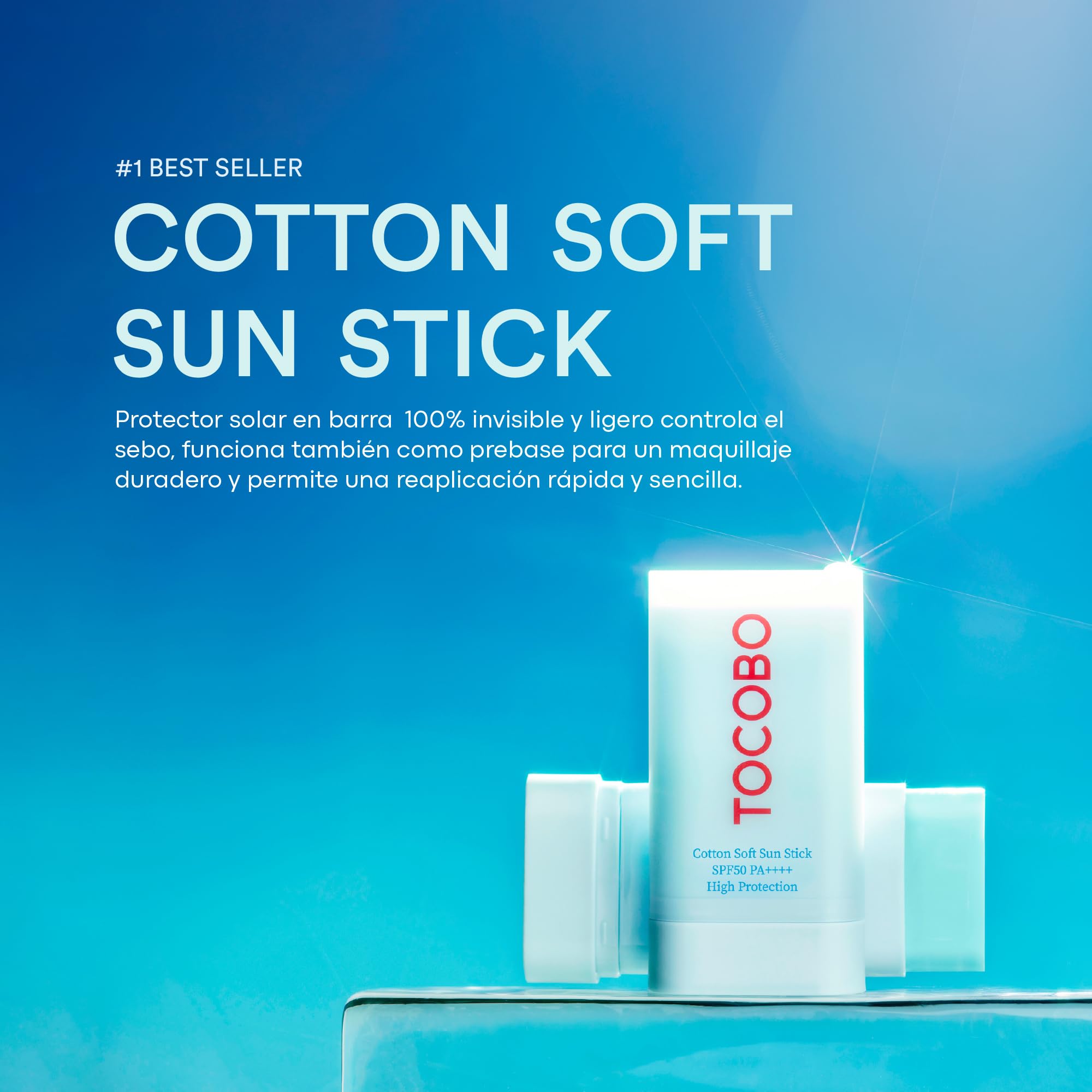 TOCOBO Cotton Soft Sun Stick SPF50+ PA++++ 19g