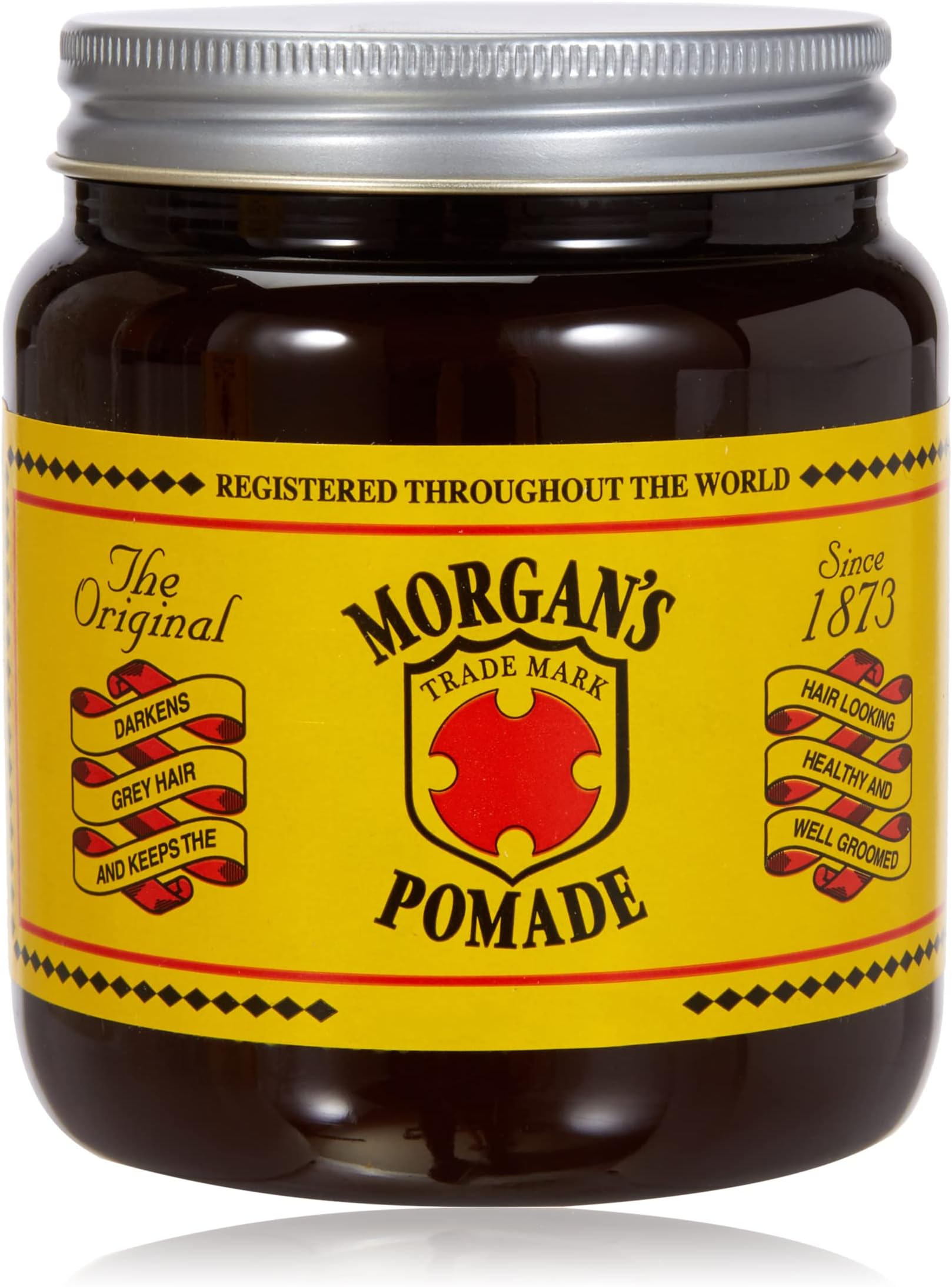 Morgan Pomade Amber Jar, 0.44 Pound
