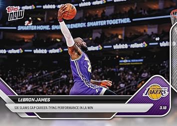 Lebron James 2026 Topps Now - 214 NBA Los Angeles Lakers