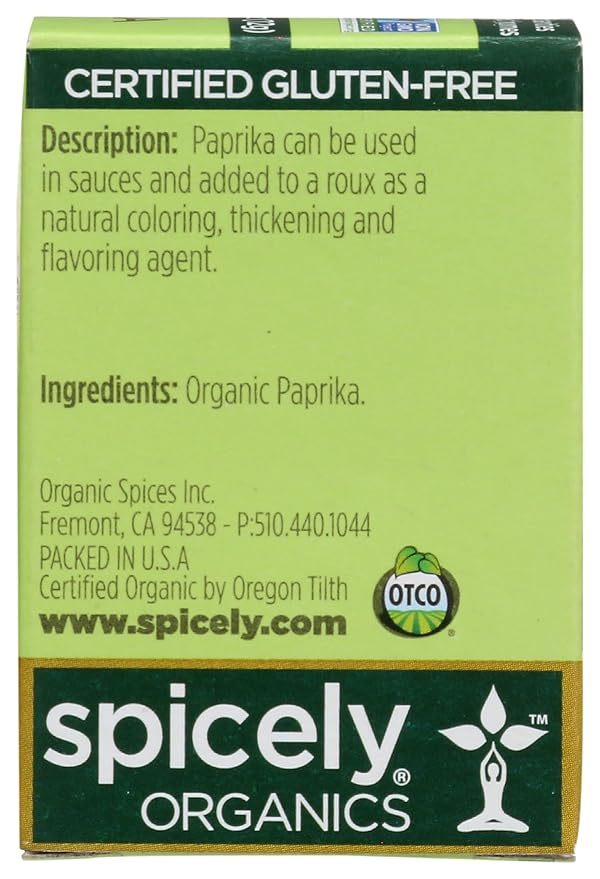 SPICELY Pimentón Orgánico, 0.45 oz (12.75 g) miniatura 2