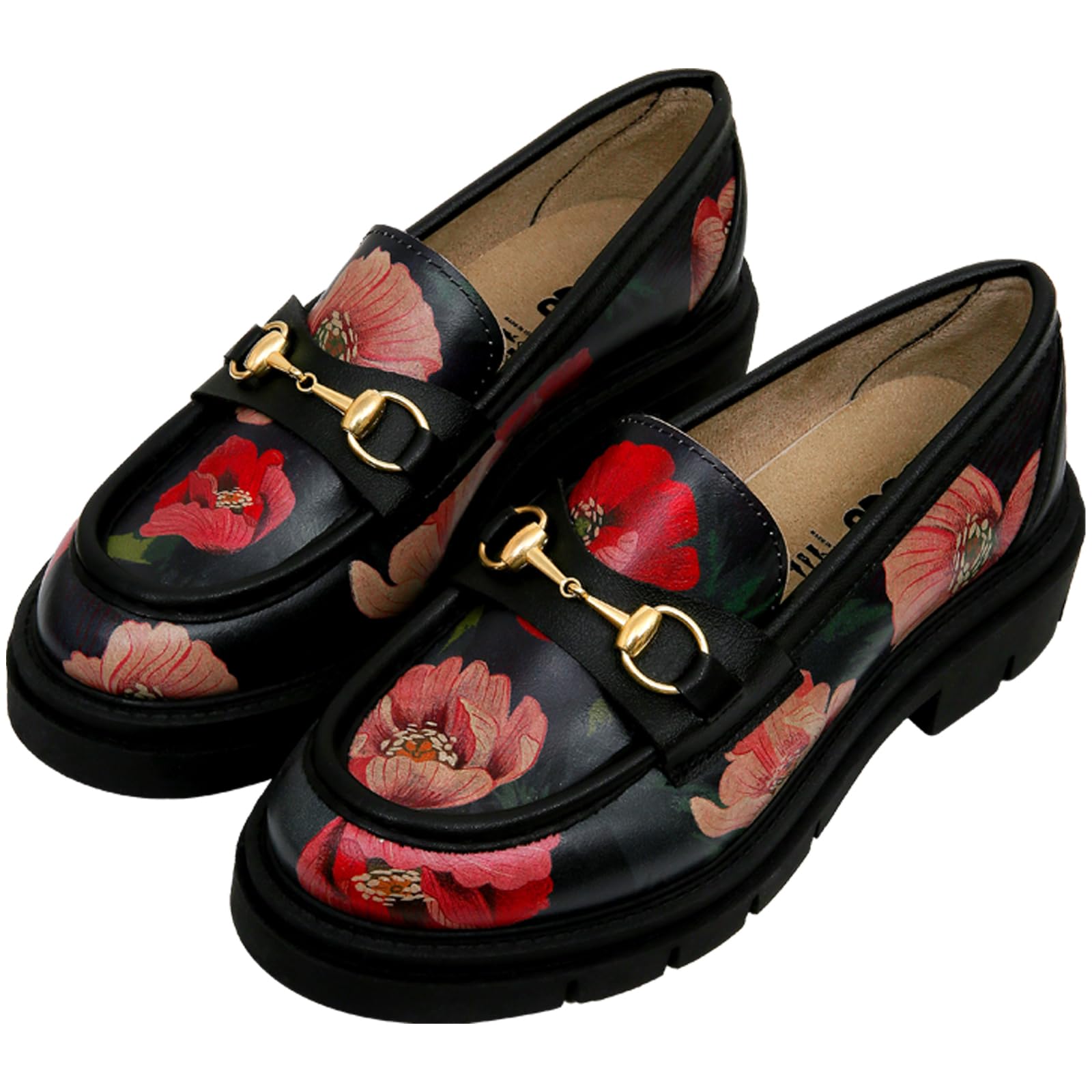 dogo Penny Loafers for Women - Handmade and Vegan Leather Platform Loafers for Women-picture-46