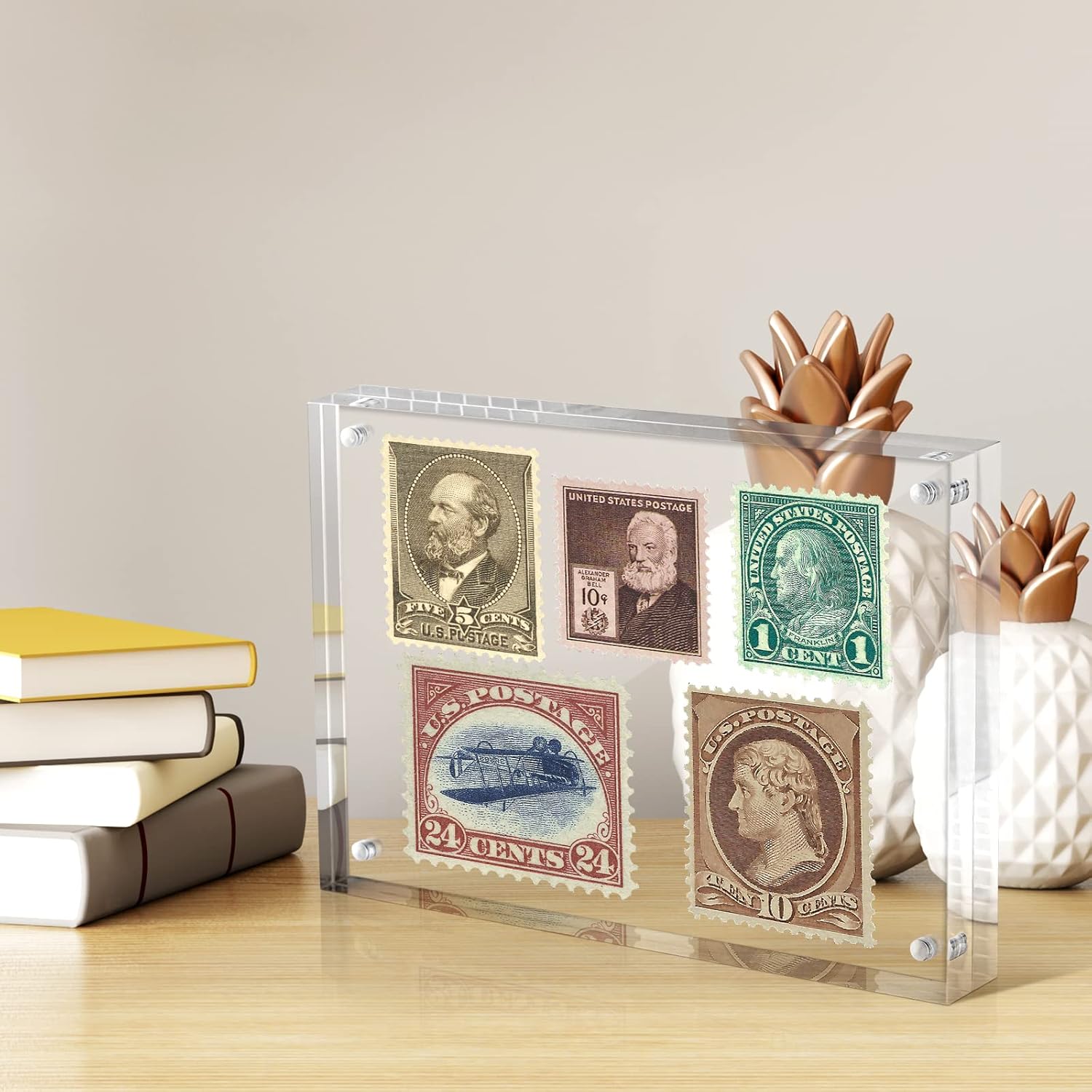 Buy McBlancok Picture Frame 4x6 Acrylic Clear Frame 2Packs