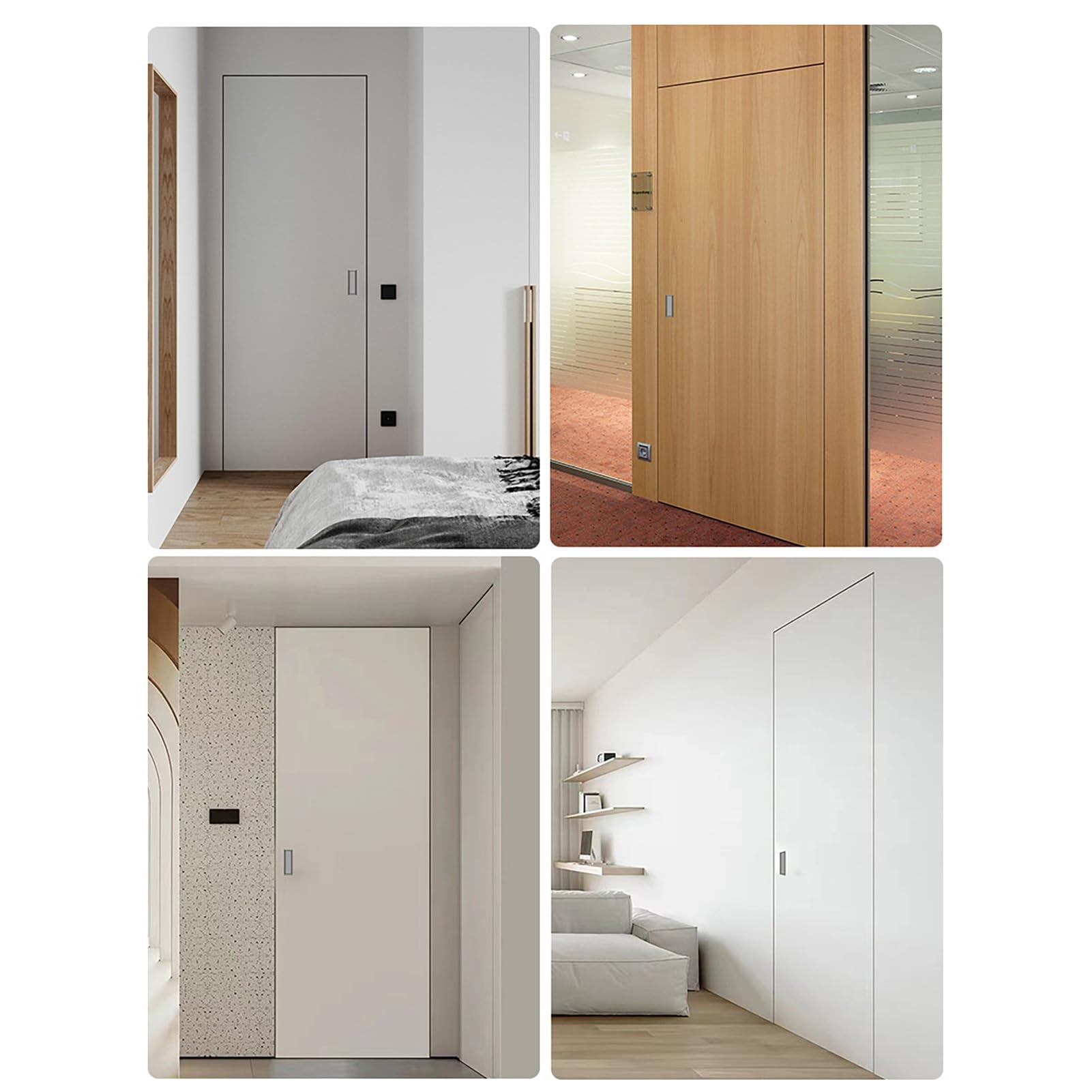 Pannello di accesso per cartongesso - Design quadrato, da incasso e verniciabile, facile installazione per controsoffitto
