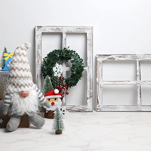 Miniatura 5 de CALIFORNIA CADE ELECTRONIC Decoración rústica de pared, marcos de madera de granero para ventana, decoración de habitación para el hogar o al aire