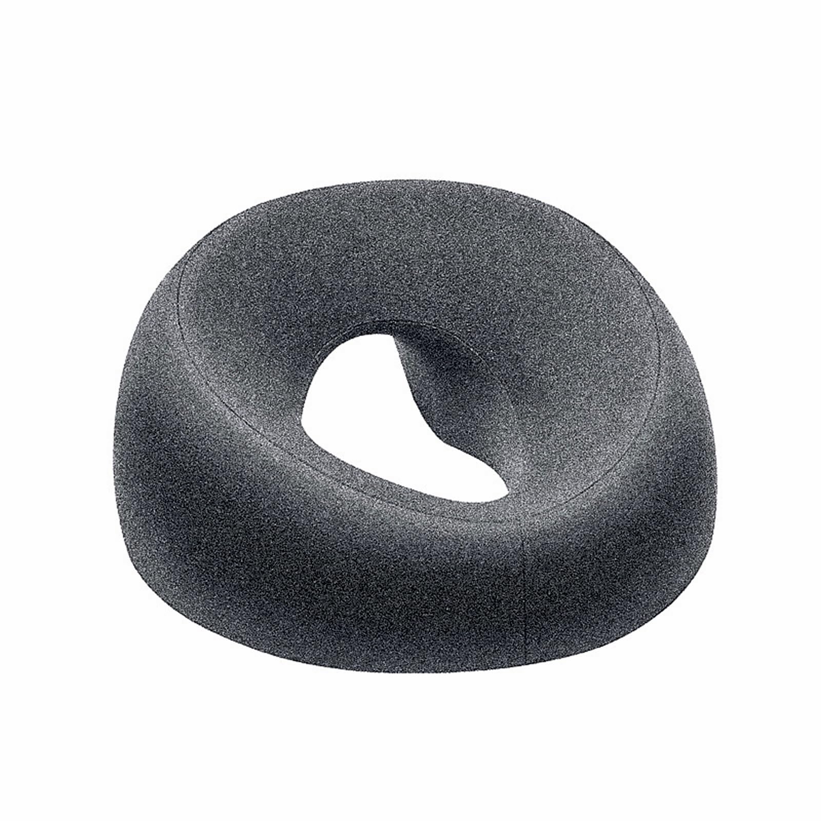 Cuscino a faccia in giù, poggiatesta ergonomico per massaggi, in schiuma di memoria, per lettini da massaggio (grigio scuro)