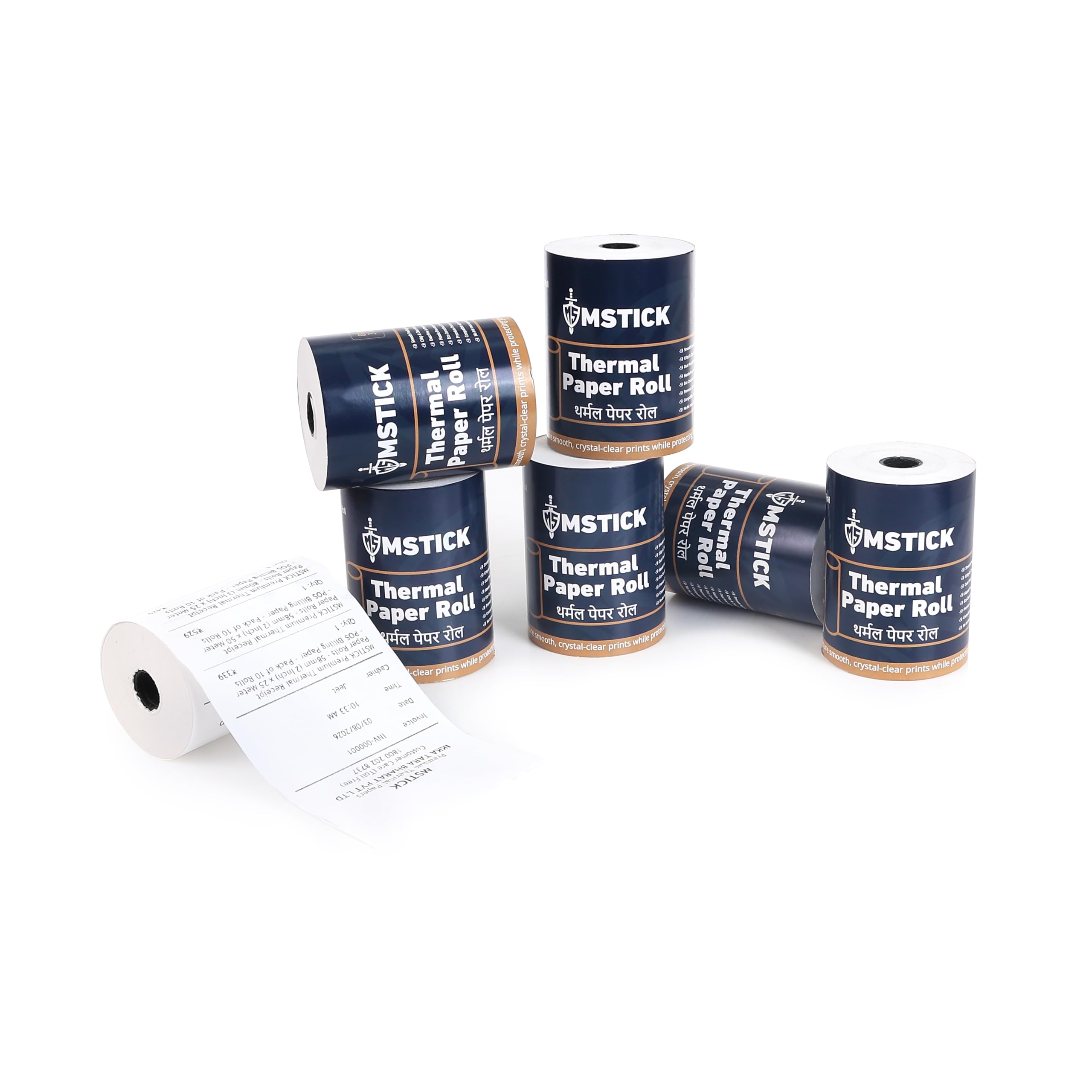 Thermal Receipt Paper Rolls - 80mm, 10 Rolls -2 Thermal Receipt Paper Rolls - 80mm, 10 Rolls -2