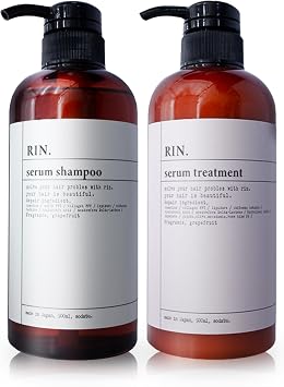 RIN Shampoo & Treatment Salon Exclusive/Amino Acid Shampoo/Intensive Damage Repair/Comb Hair Shampoo & Treatment