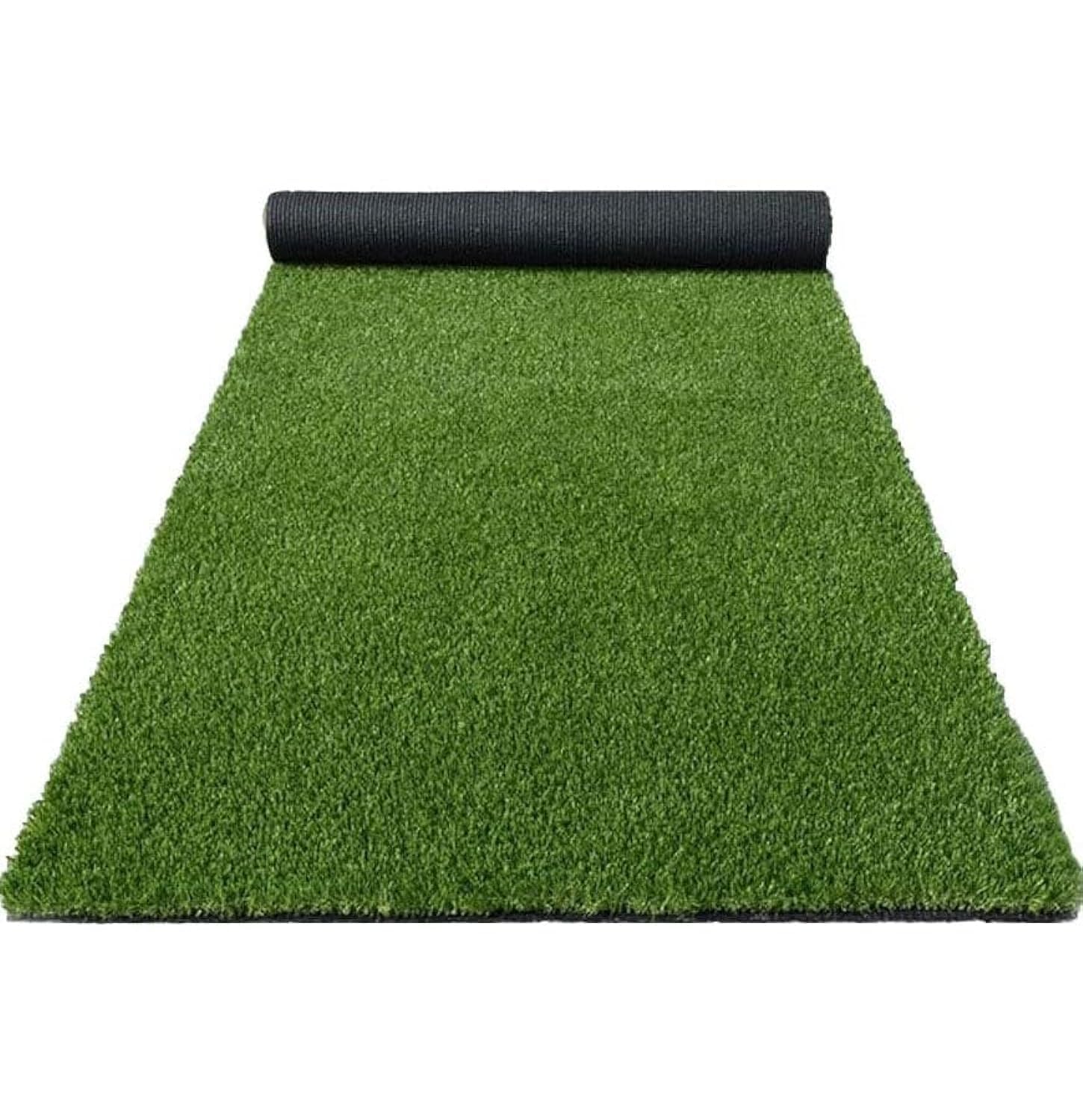 Carpet Fake Artificial Grass Turf, 36 mm x 200 cm x 100 cm Size, Green/Brown