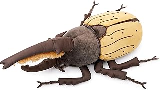 lilizzhoumax Great Halberd Beetle Plush Toys, 9.84inch Simulation Insect Stuffed Animal Toys Soft and Lifelike for Boys and Girls, Home Decoration