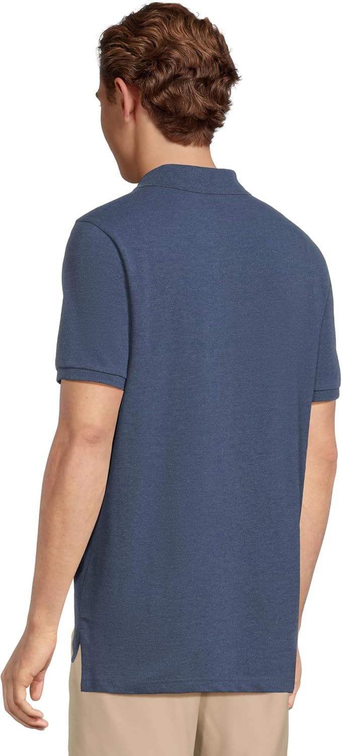 U.S. Polo Assn. Men's Classic Polo Shirt, Two-Button Closure Pique Polo Shirt, Summer Fashion Golf Shirt - Image 3