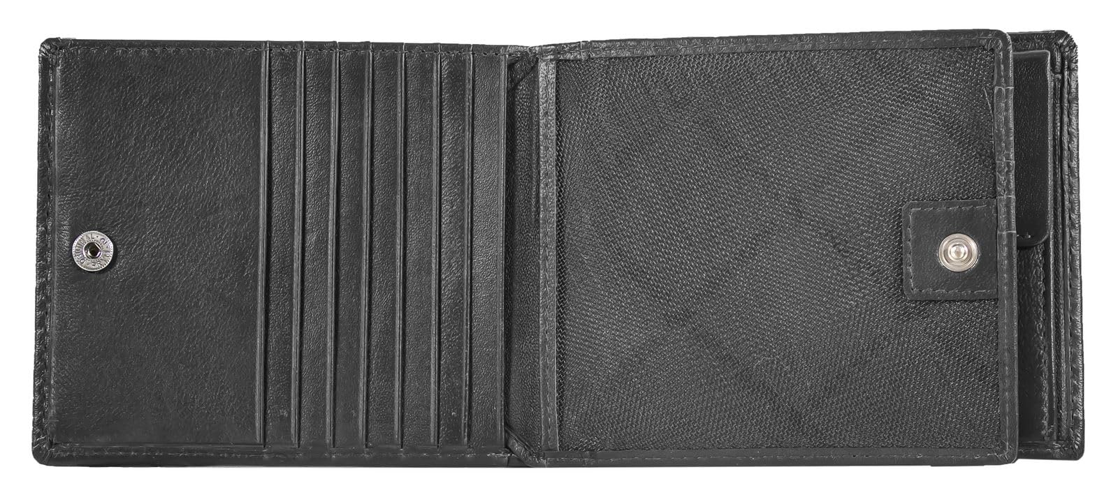 BRAUN BÜFFEL Henry Geldbörse Leder 12 cm
