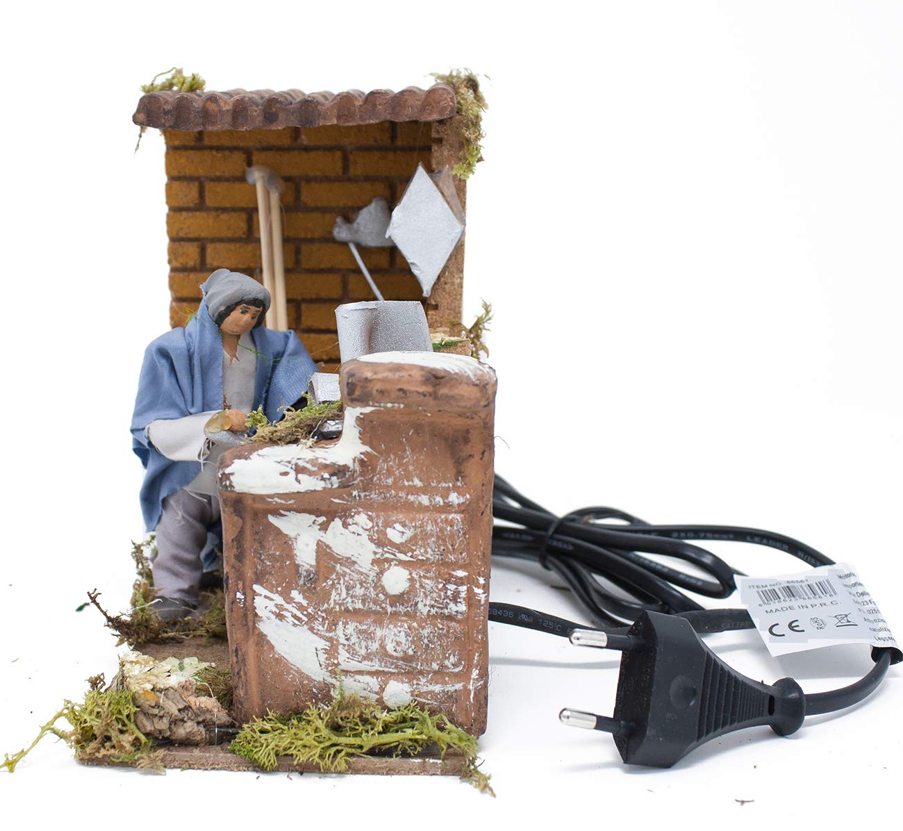 Joy Christmas Pastore per Presepe in Movimento L'Arrotino 42795