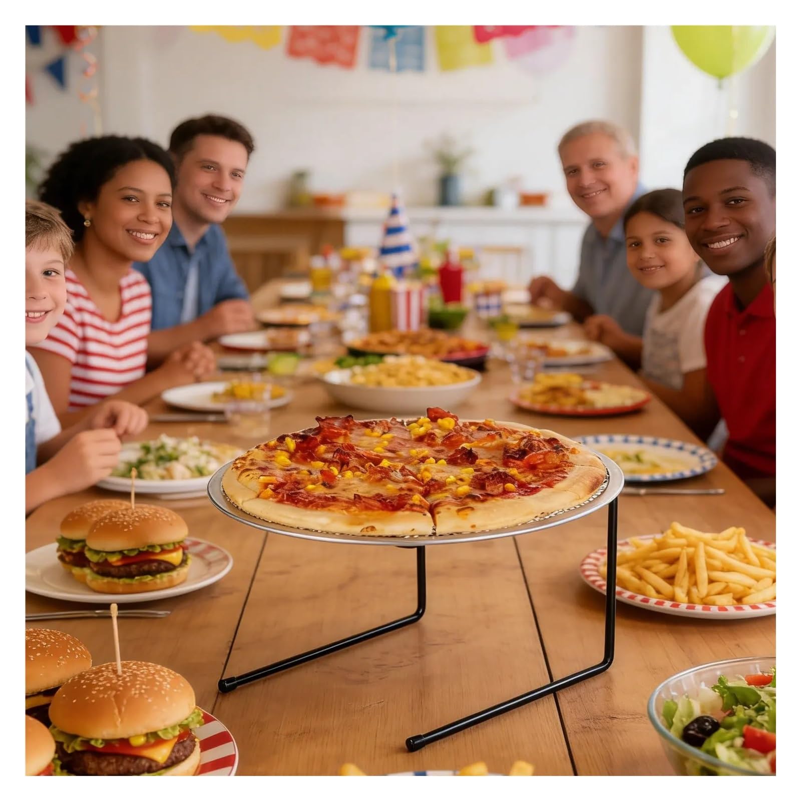 Supporto Pizza Metallo Supporto for pizza in metallo